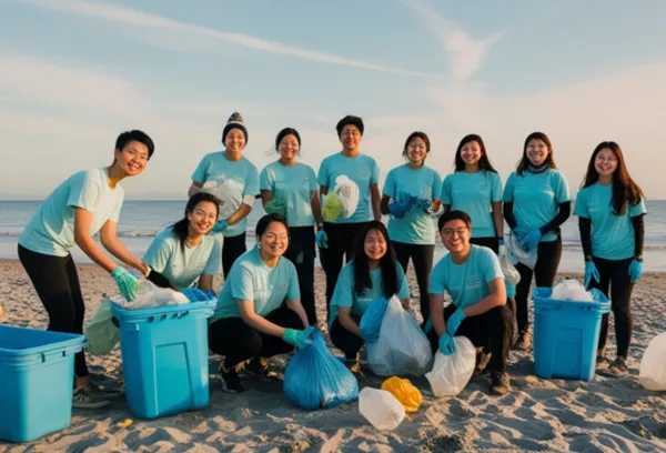 ビーチクリーン対決トレGOMI