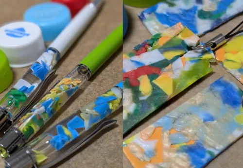 SDGsキーホルダー作り